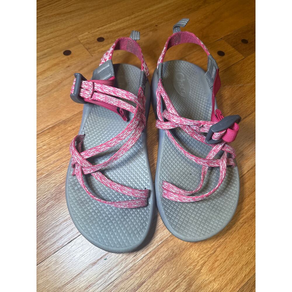 Chaco ZX1 Ecotread Rend Pink Sport Sandals J180014 Girls 5